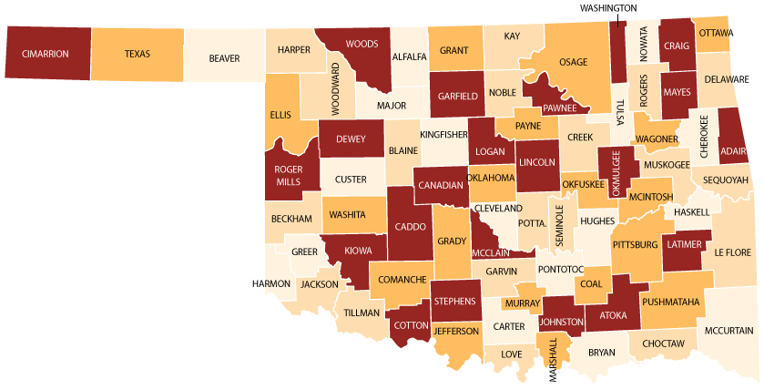 Download Newly updated: CountySTATS fact sheets for all 77 Oklahoma ...