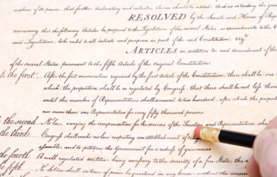 Erasing the Constitution