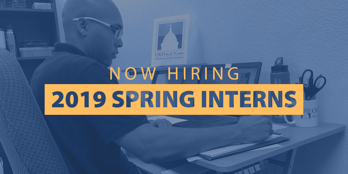 Applications open for Spring interns! Oklahoma Policy Institute