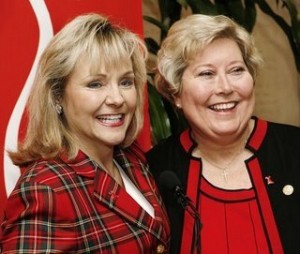 Governor Mary Fallin and Jari Askins