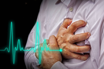 Men with chest pain - heart attack