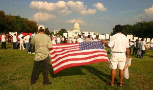 Immigrant Rights Day rally at the US Capitol. Photo by Elvert Barnes.