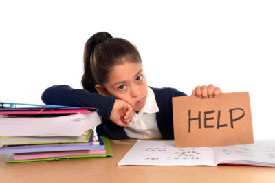 sad student