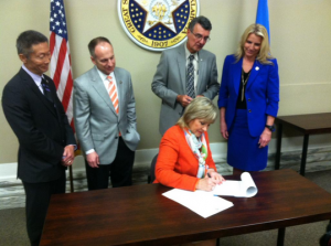 Photo via Gov. Fallin's Twitter