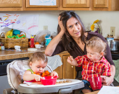 stressed out mom