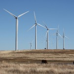 Wind farm near Weatherford, OK. Photo by Travel Aficionado used under a Creative Commons license.